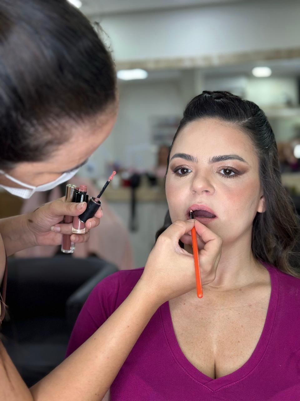 Trabalho realizado no Espaço Nívia Carvalho